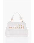 Moschino LOVE Quilted Faux Leather Bag with Golden Logo