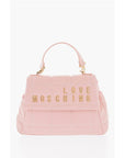 Moschino LOVE Quilted Faux Leather Bag with Golden Logo