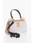 Moschino LOVE Faux Leather Handbag with Golden Details