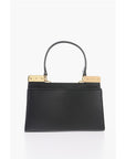 Moschino LOVE 2 Compartment Faux Leather Handle Bag with Removable Sh