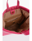 Moschino LOVE Faux Leather Handbag with Printed Logo