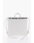 Moschino LOVE Faux Leather Handbag with Printed Logo