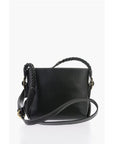 Moschino LOVE Faux Leather Crossbody Bag with Braided Details