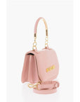 Moschino LOVE Faux Leather Handbag with Golden Handle and Removable S
