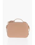 Moschino LOVE Faux Leather Crossbody Bag with Golden Logo