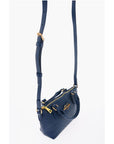 Moschino LOVE Faux Leather VALENTINA Crossbody Bag with all-Over Hear