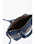 Moschino LOVE Faux Leather VALENTINA Crossbody Bag with all-Over Hear