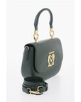 Moschino LOVE Faux Leather Handbag with Removable Shoulder Strap