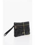 Moschino LOVE Hearts Embossed Faux Leather Handbag