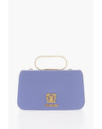 Moschino LOVE Solid Color Handbag with Removable Faux Fur Handle