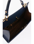 Moschino LOVE Solid Color bag with Removable Faux Fur Handle