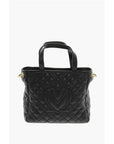 Moschino LOVE Quilted Faux Leather Handbag with Golden Chain