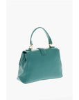Moschino LOVE Faux Leather Handbag with Heart Shaped Charm