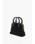 Moschino LOVE All Over Logo Embossed Terry Mini Bag
