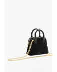 Moschino LOVE All Over Logo Embossed Terry Mini Bag