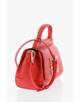 Moschino LOVE Faux Leather Shoulder Bag with Golden Maxi Logo