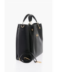 Moschino LOVE Faux Leather Tote Bag with Golden Logo
