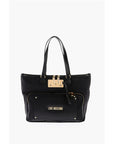Moschino LOVE Nylon Tote Bag with Golden Details