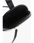 Moschino LOVE Pleated Faux Leather Mini Bag