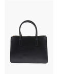 Moschino LOVE Faux Leather Tote Bag with Golden Heart Charm