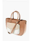 Moschino LOVE Removable Shoulder Strap Faux Leather Tote Bag