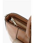 Moschino LOVE Removable Shoulder Strap Faux Leather Tote Bag