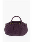 Moschino LOVE Quilted Faux Leather Bag with Double Handle and Removab