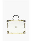 Philipp Plein sheer rigid handbag with removable shoulder strap