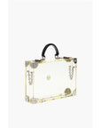 Philipp Plein sheer rigid handbag with removable shoulder strap