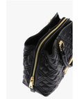 Moschino LOVE golden details quilted faux leather bag
