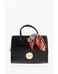 Moschino LOVE logoed handkerchief faux leather SIMPLE HOOP handbag