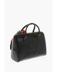 Moschino LOVE logoed handkerchief faux leather SIMPLE HOOP handbag