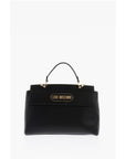 Moschino LOVE removable shoulder strap faux leather bag