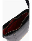 Moschino LOVE Texture Faux Leather Tote Bag with Embossed Logo