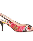 Dolce & Gabbana Multicolor Polyester Sandal