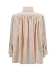 Chloé Cotton gabardine gathered Jacket