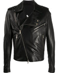 Balmain Black Leather Jacket