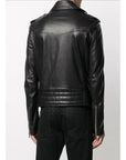 Balmain Black Leather Jacket