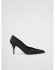 Prada Blue Satin Pumps