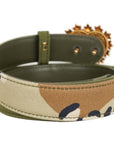 Dolce & Gabbana Green Calfskin Belt
