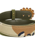 Dolce & Gabbana Green Calfskin Belt