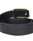 Dolce & Gabbana Black Calfskin Belt