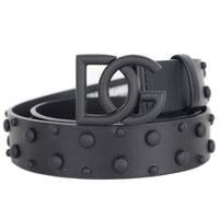 Dolce & Gabbana Black Calfskin Belt
