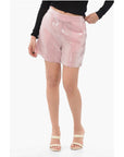 Federica Tosi Allover Sequined High-Waisted Shorts