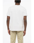 A.P.C. Solid Color Crew-neck T-Shirt with Contrasting Logo