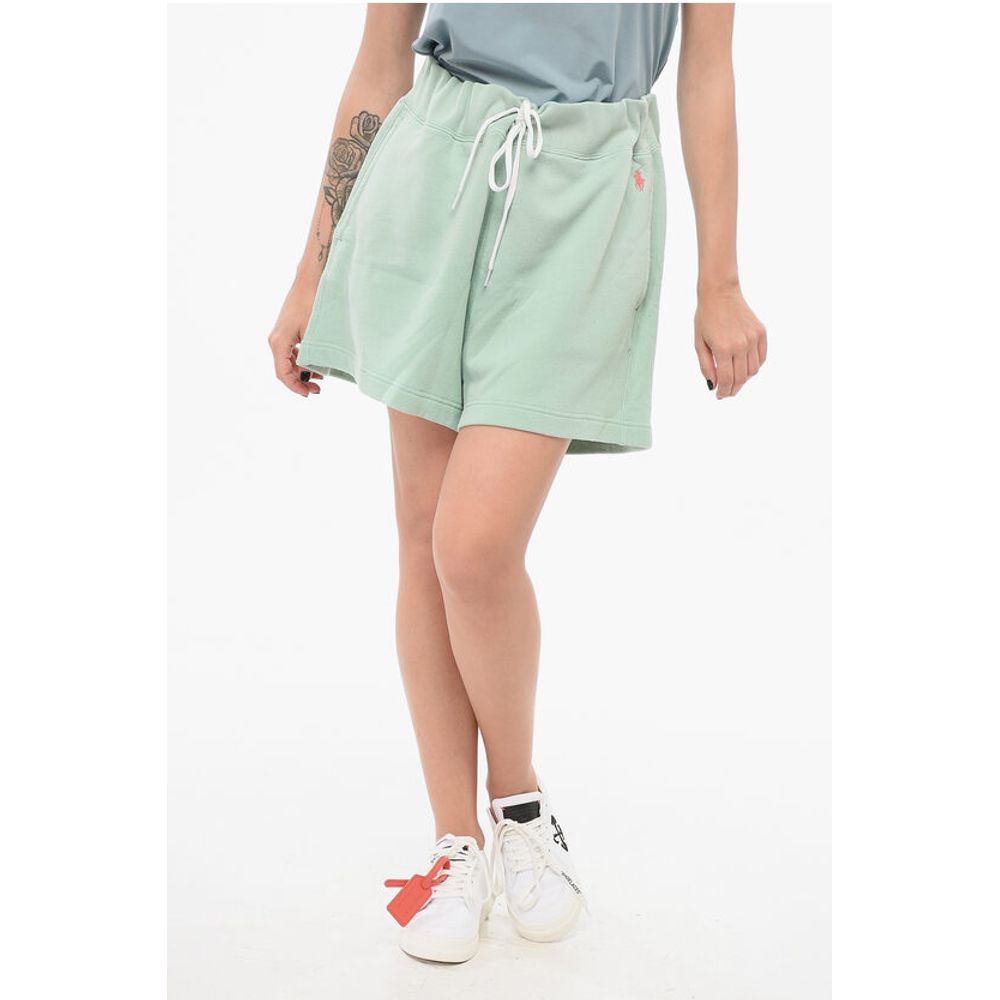 Polo Ralph Lauren Brushed Cotton Shorts with Drawstring