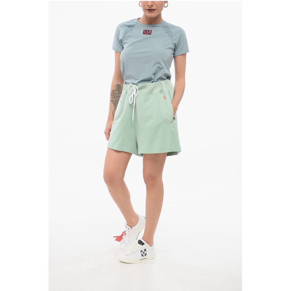 Polo Ralph Lauren Brushed Cotton Shorts with Drawstring