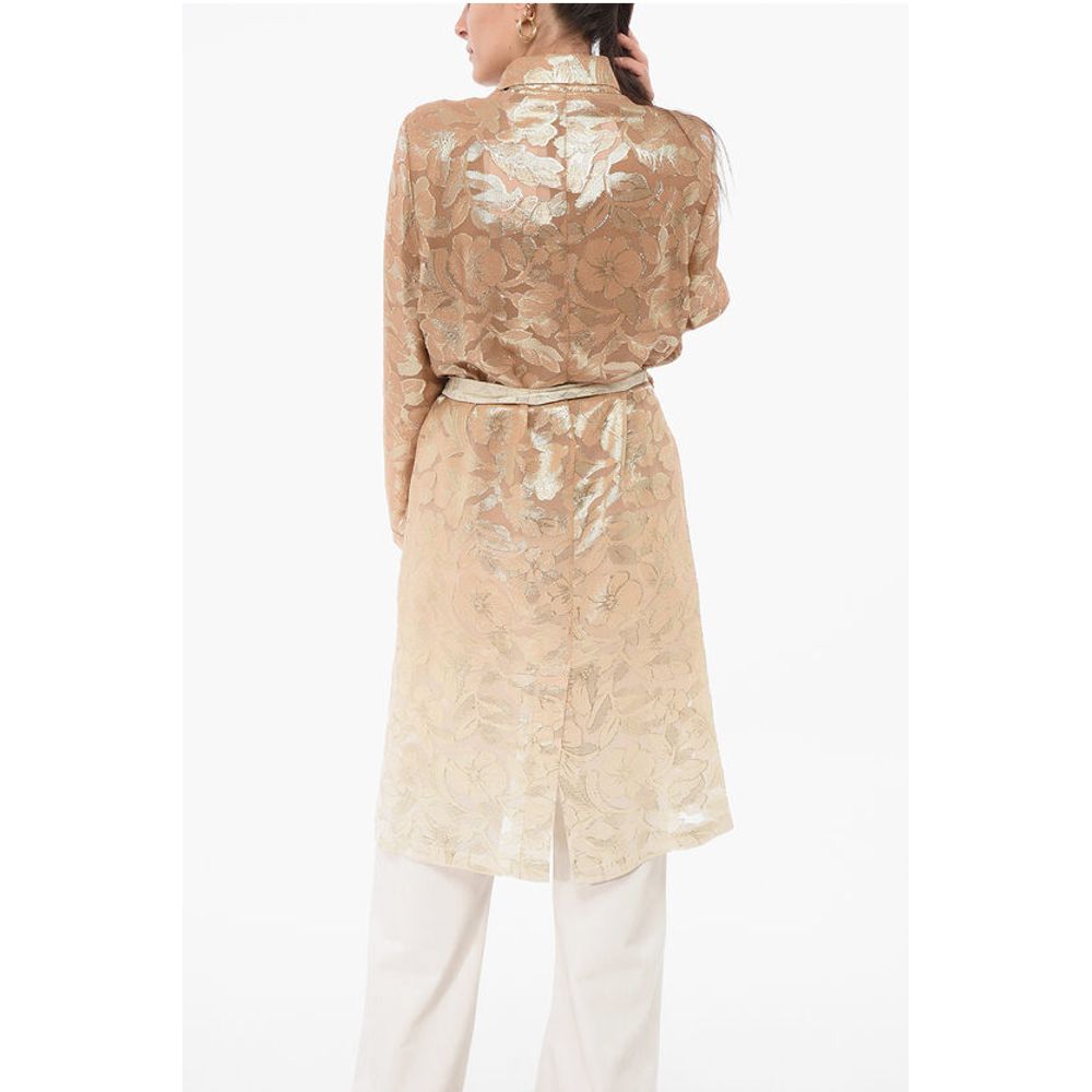 Sleep no More Silk Overcoat with Matched Belt