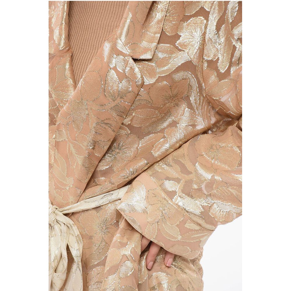 Sleep no More Silk Overcoat with Matched Belt