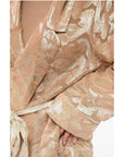 Sleep no More Silk Overcoat with Matched Belt